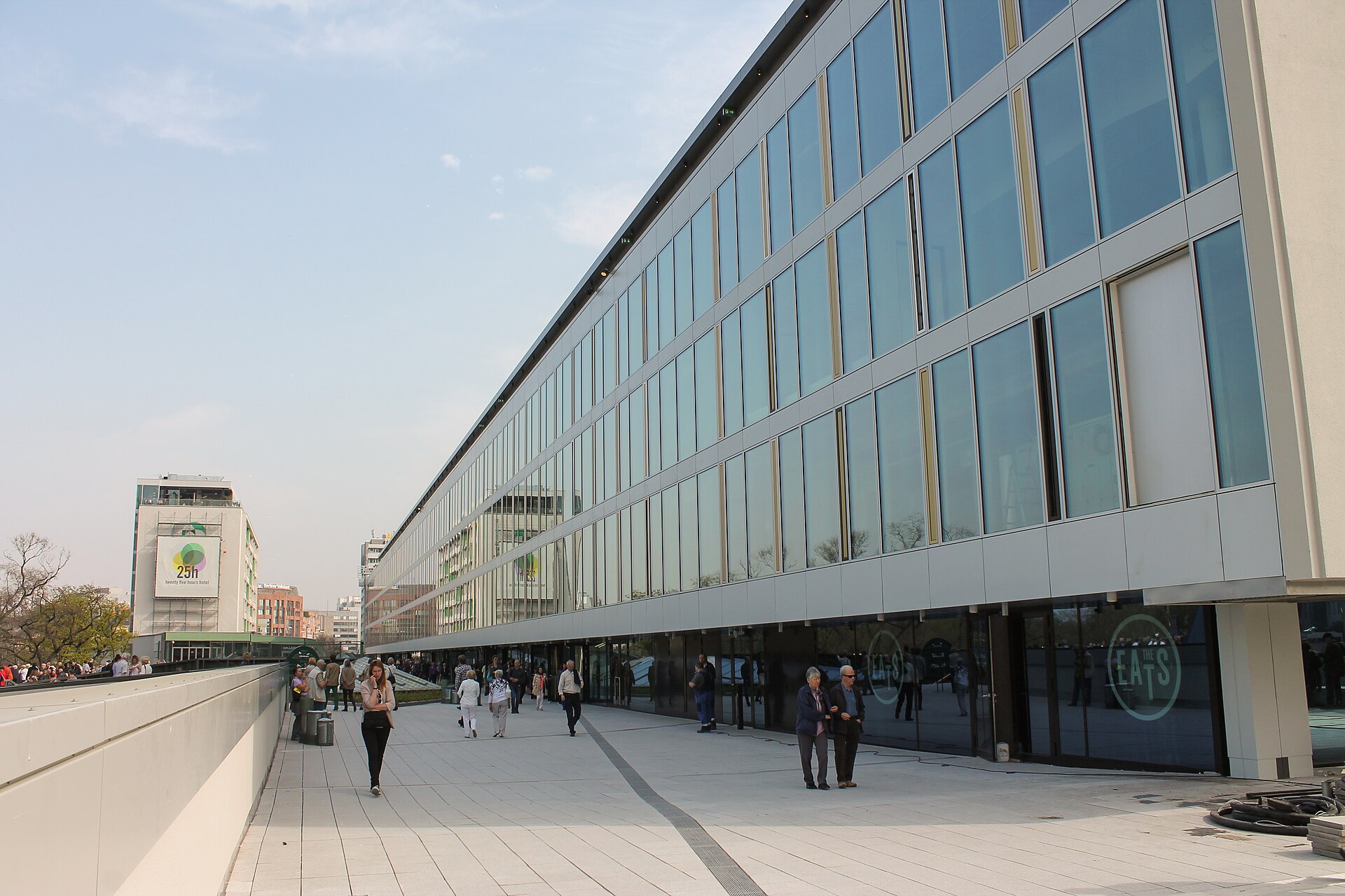 Bikini Berlin complex: neighbouring architecture, not a guest room