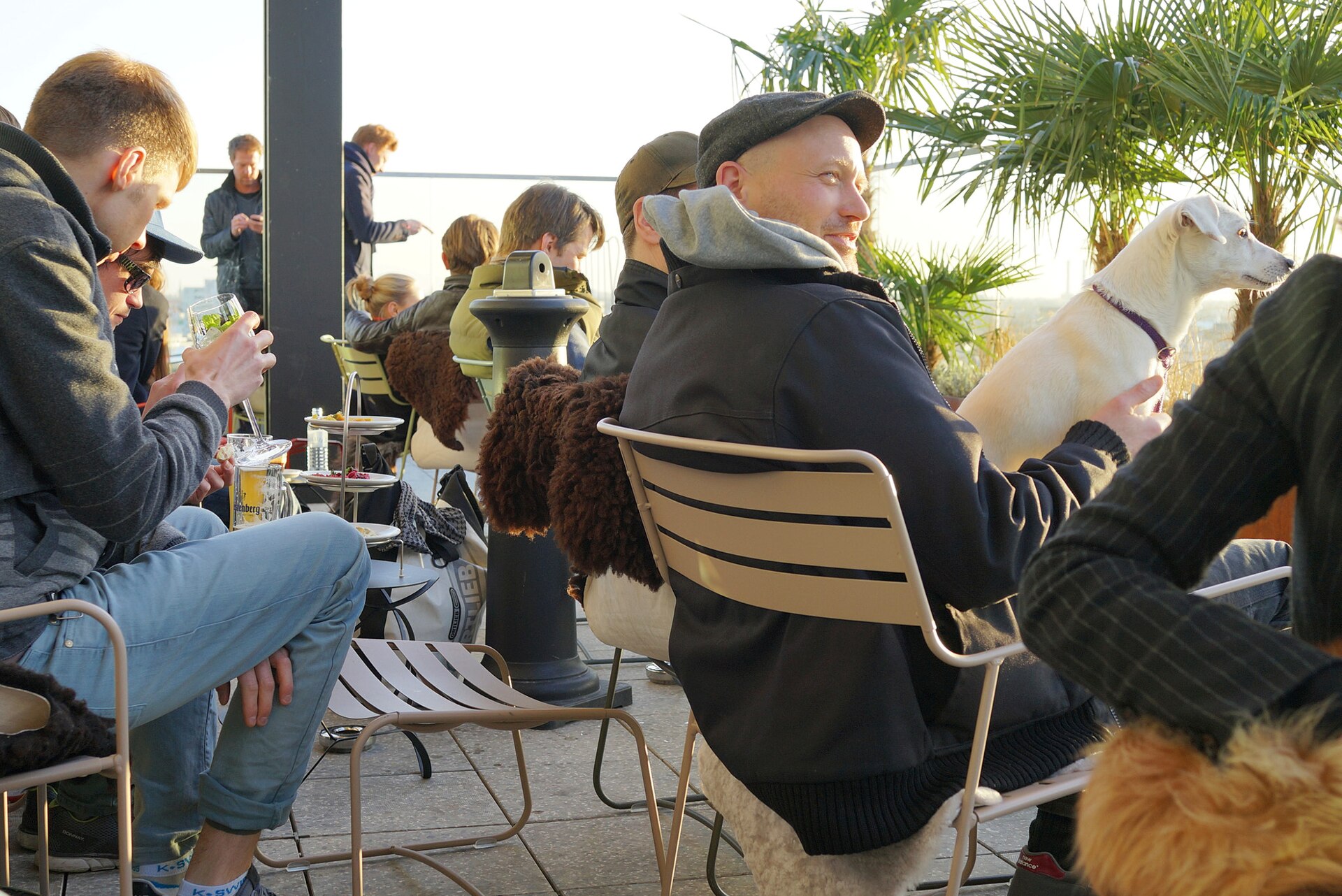 Monkey Bar rooftop venue atmosphere