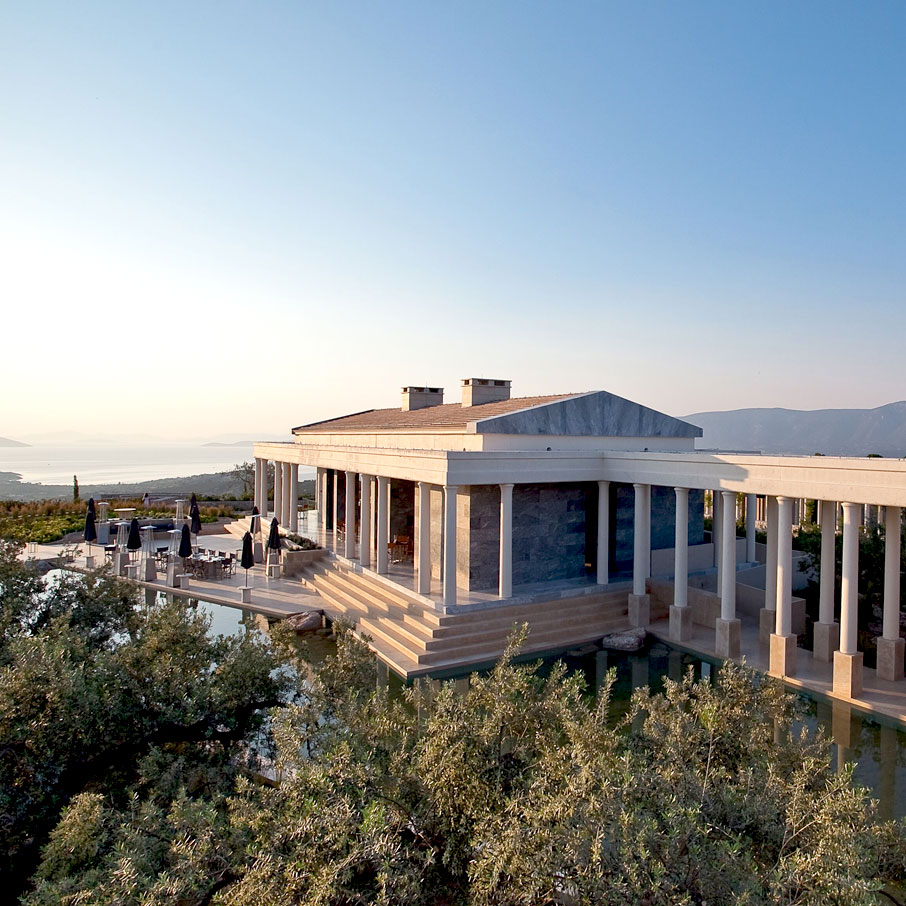 Amanzoe, Greece — Architecture, Private Pools and a Thoughtful Hotel Guide