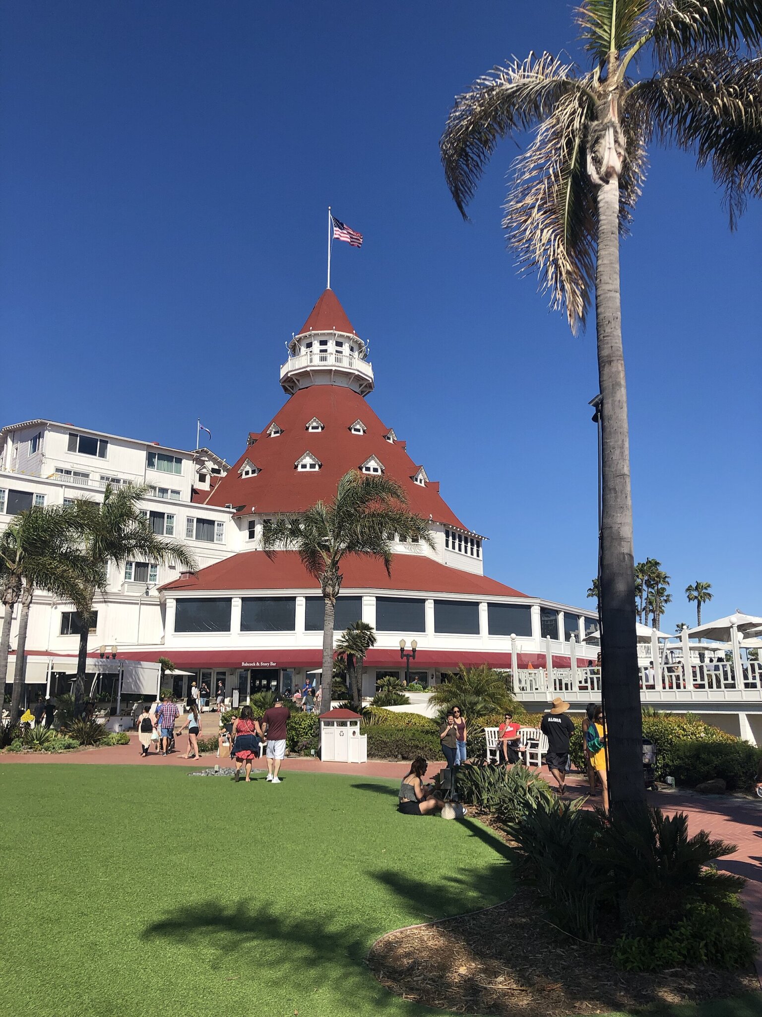 Hotel del Coronado documented exterior, before the later restoration