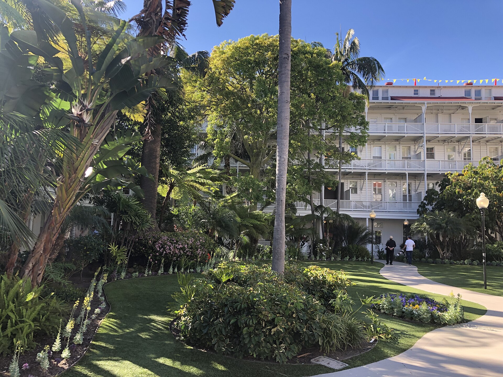 Hotel del Coronado and its seaside grounds before 2025 updates