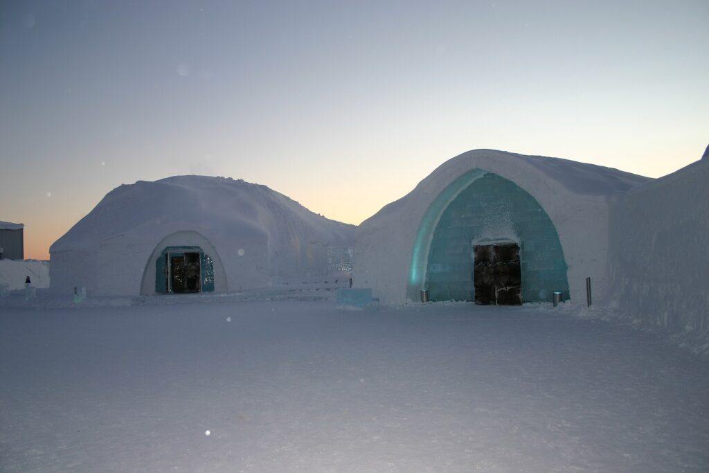 ICEHOTEL Jukkasjarvi Sweden documented historic snow and ice architecture image 1