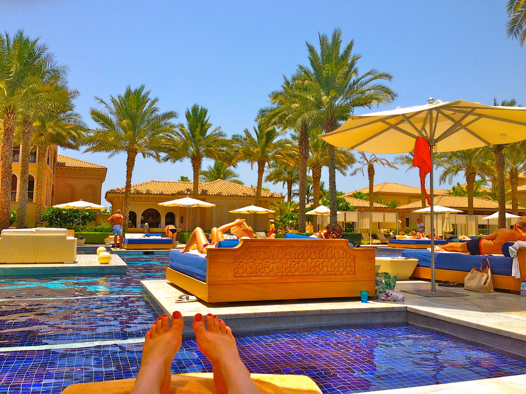 Hotel grounds at One&Only The Palm in 2013, photo by Studio Sarah Lou