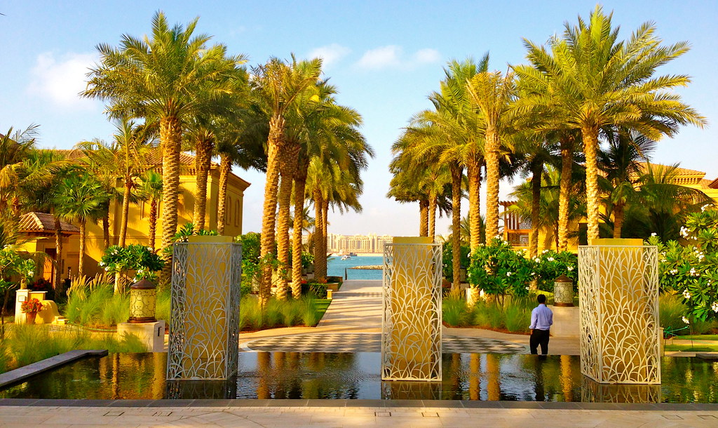 Resort grounds at One&Only The Palm in 2013, photo by Studio Sarah Lou