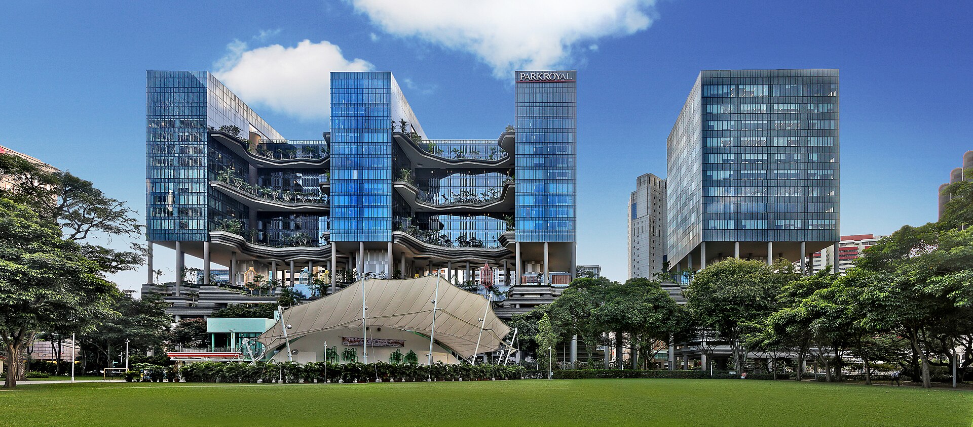 Layered architecture of PARKROYAL on Pickering