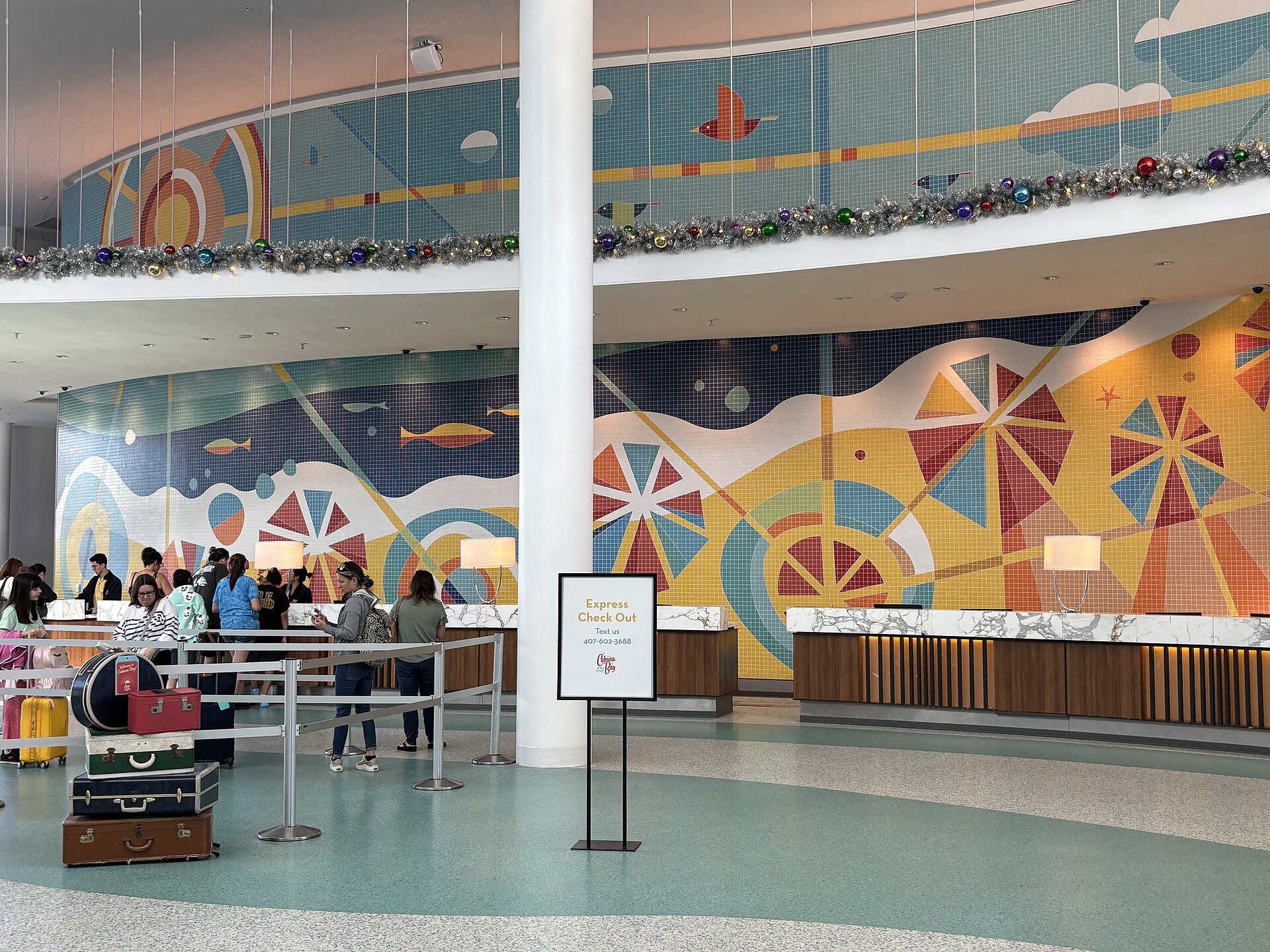 Cabana Bay: documented original interior detail